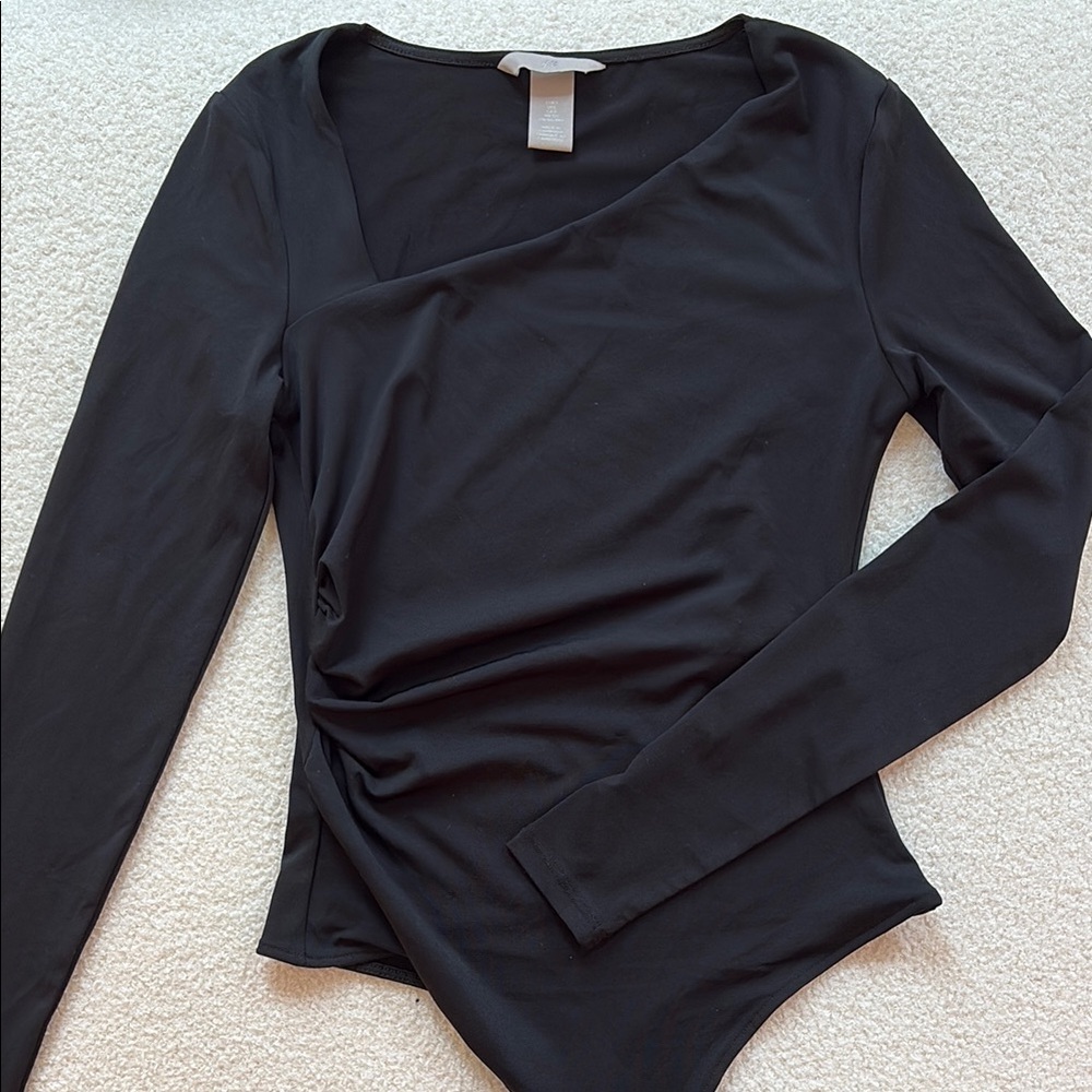 Elegant Black Long Sleeve Top